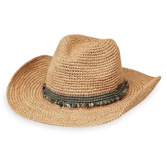 Wallaroo Women’s Tahiti Cowboy (sage) – Wide Brim,...